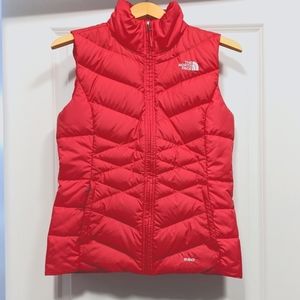 The North Face red vest small FREE SHIPPING